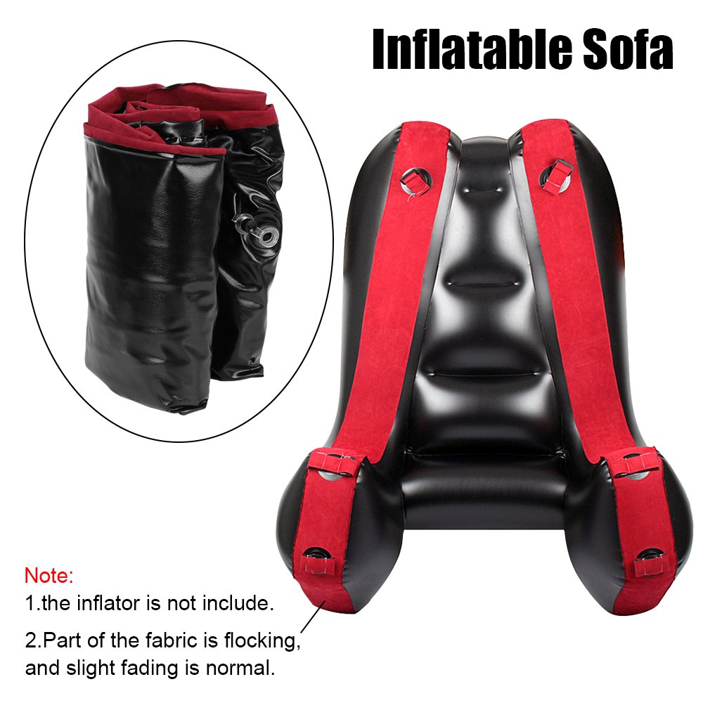 Inflatable Sex Furniture Split Leg Sofa Mat With Straps Chair Bed Sex Pillows For Women Vaginal Blow job Anal Plug Couples Toys%