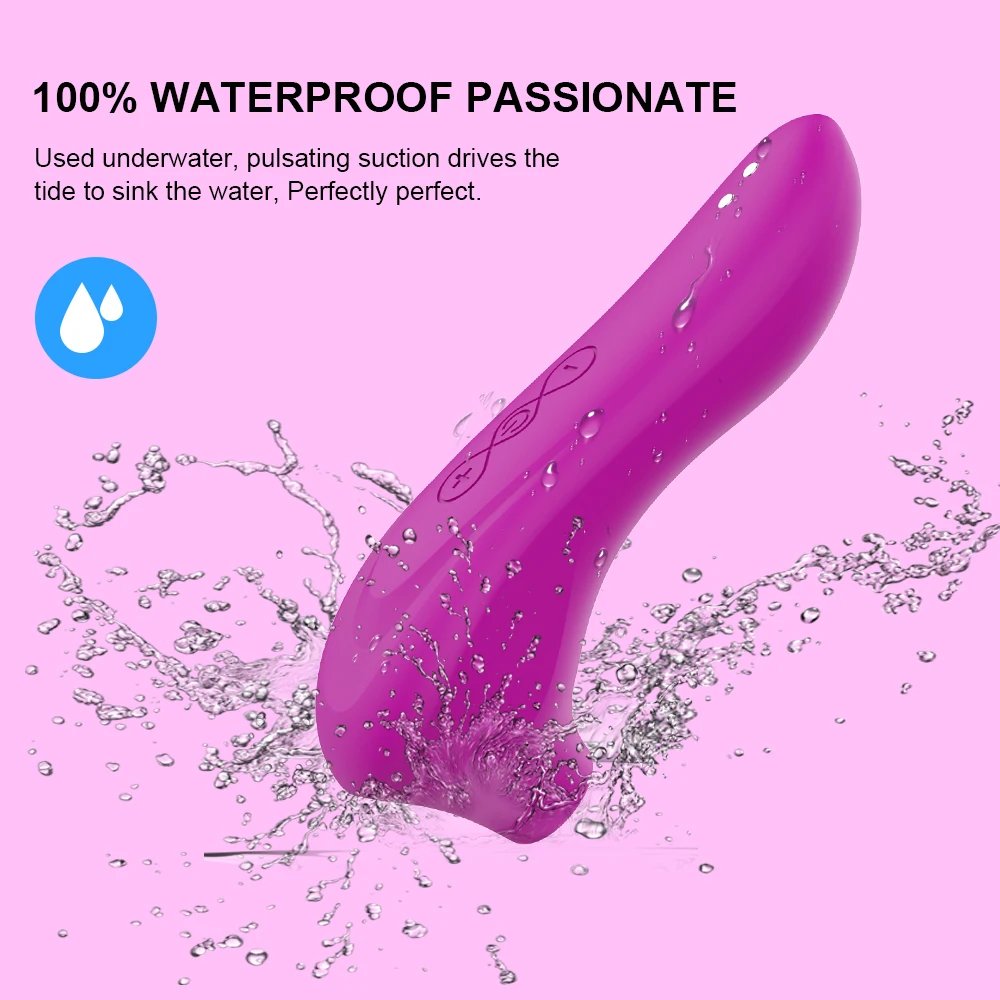 Adult Supplies Sucker Clitoris Sucking Vibrator Female Clit Oral Stimulator Nipple Vagina Toys for Women Masturbator Product