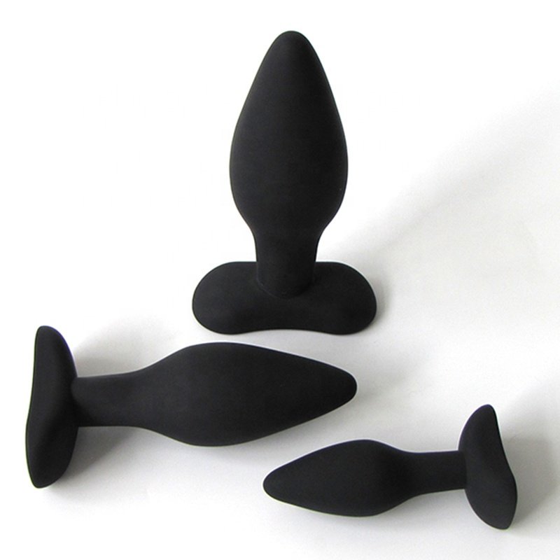 Soft Silicone Anal Sex Toys For Woman Butt Plug Massager Anal Sex Product