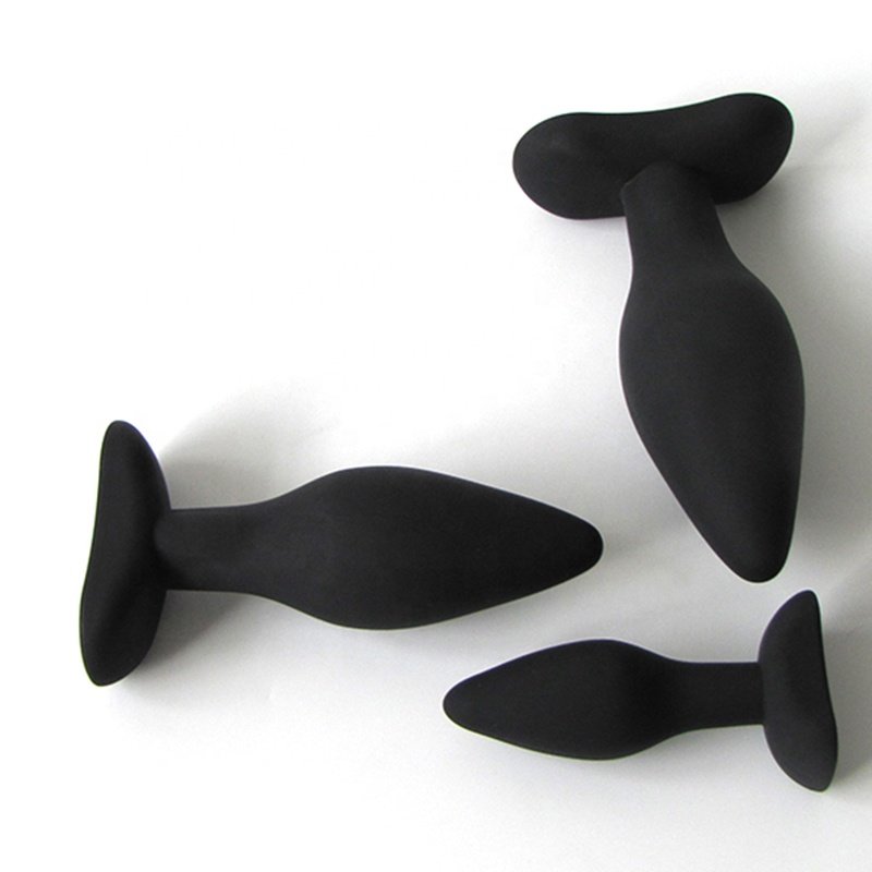 Soft Silicone Anal Sex Toys For Woman Butt Plug Massager Anal Sex Product