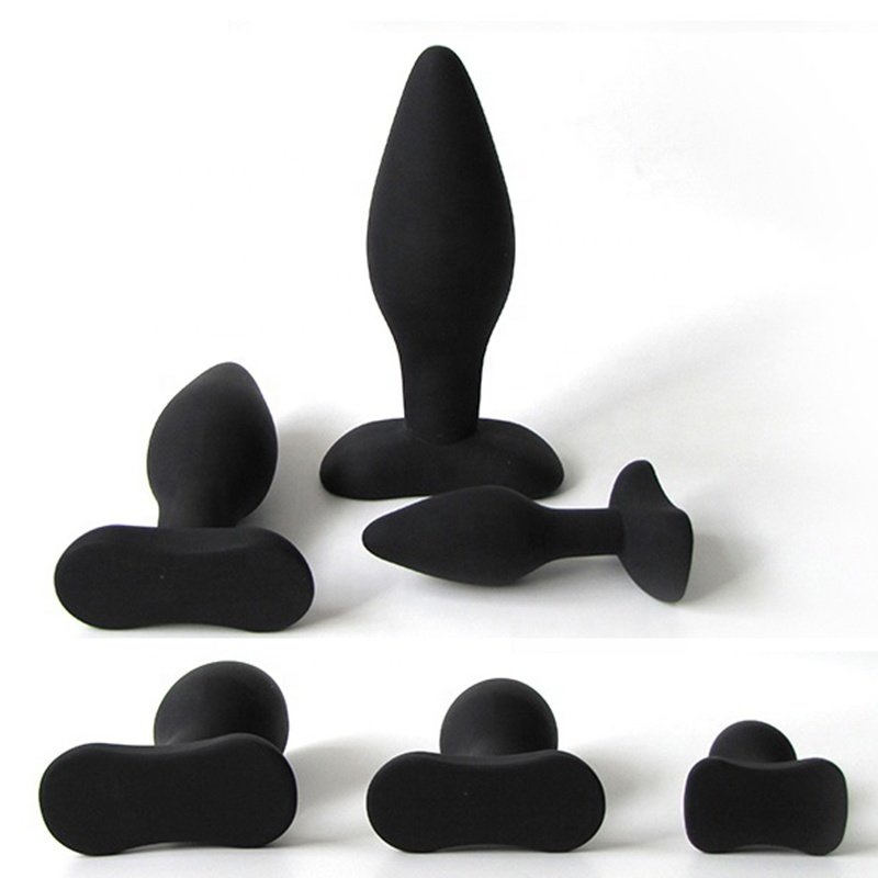 Soft Silicone Anal Sex Toys For Woman Butt Plug Massager Anal Sex Product