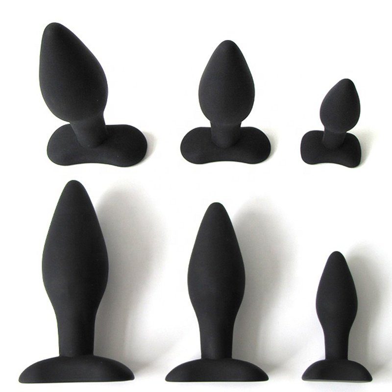 Soft Silicone Anal Sex Toys For Woman Butt Plug Massager Anal Sex Product