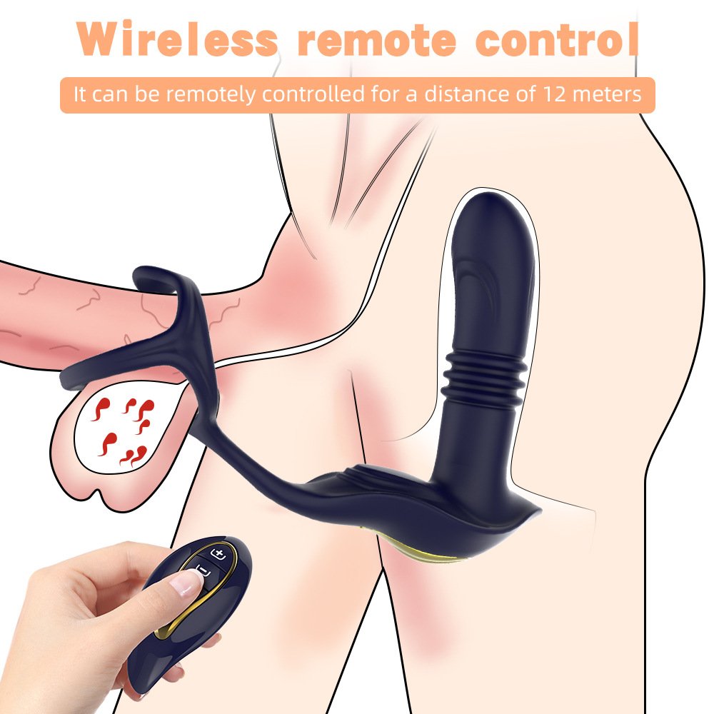 Vibrating Butt Plug Anal Vibrator Anal Plug Sex Toys for Men/Women Ass Anal Dildo Prostate Massager Buttplug Trainer Massager