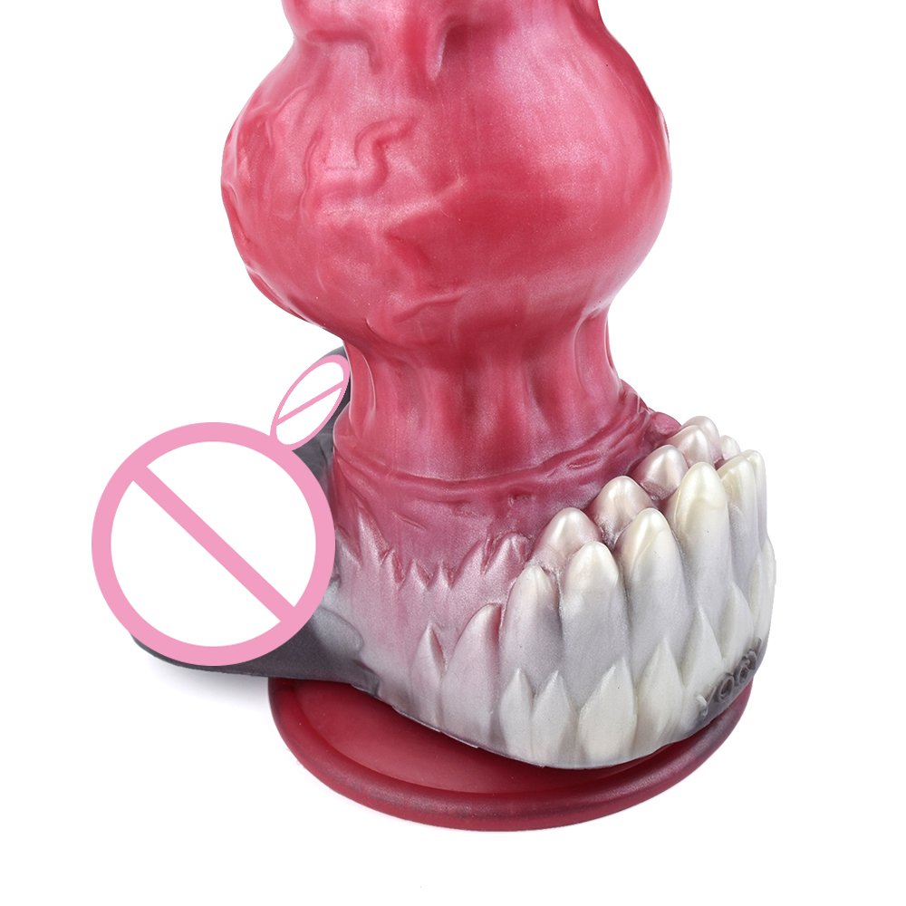 2023 YOCY New Arrival OEM/ODM Different Sized Dildos Wolf King Animal Anal Plug Dog Knot Penis Sex Toys for Women