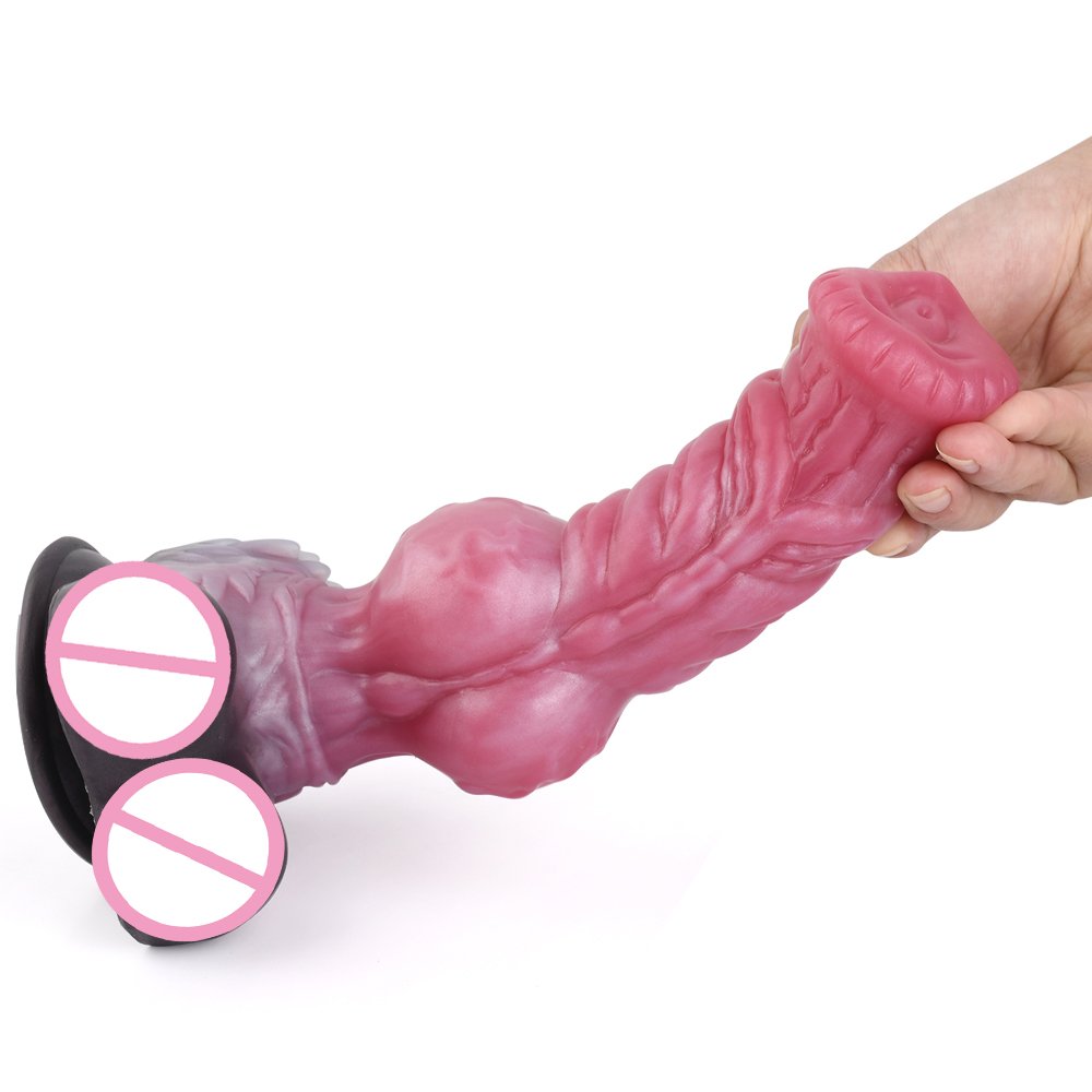 2023 YOCY New Arrival OEM/ODM Different Sized Dildos Wolf King Animal Anal Plug Dog Knot Penis Sex Toys for Women