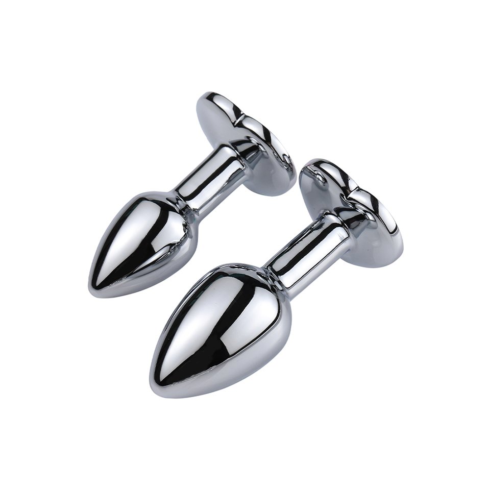 REDBURG Mini Aluminum Alloy Heart Base Anal Plug Sex Toys for Women and Men Anal Toys for Pleasure Juguetes Sexuales SM