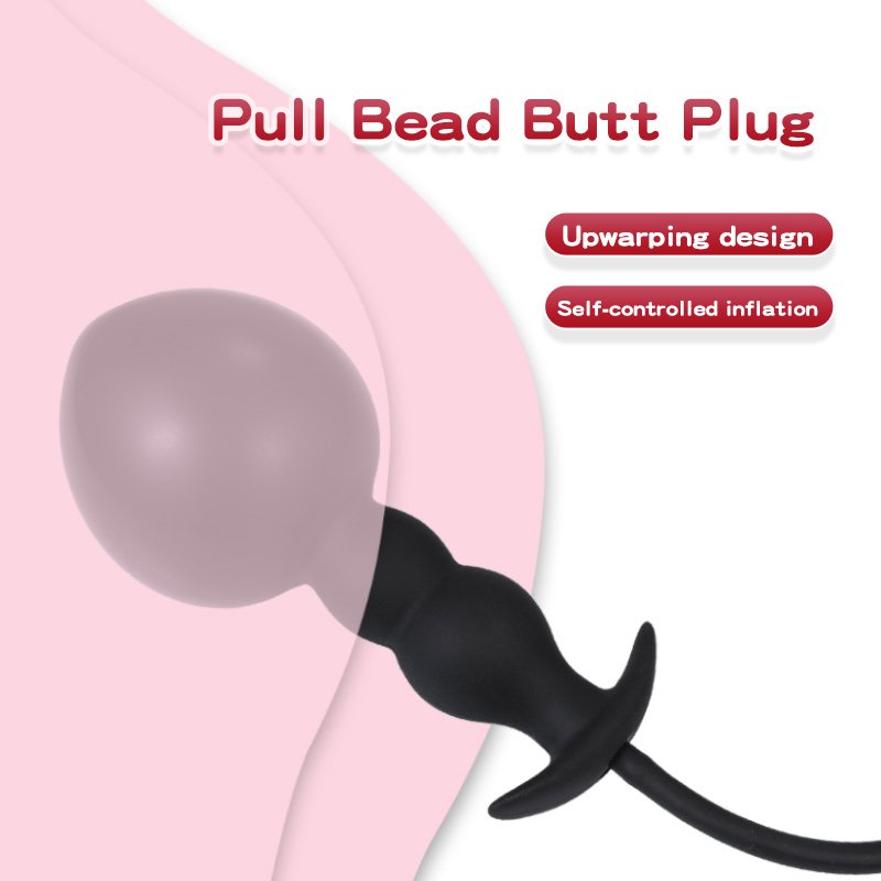 A-10 Inflate Butt Plug Male Prostate Massager For Men Masturbation Big Anal Plug Inflatable Sex Anal Plug Sex Toy Tail Vibrator