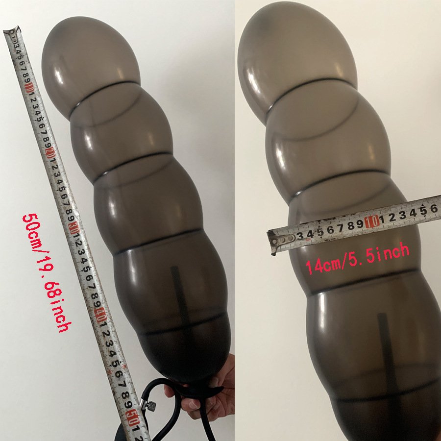 A-10 Inflate Butt Plug Male Prostate Massager For Men Masturbation Big Anal Plug Inflatable Sex Anal Plug Sex Toy Tail Vibrator
