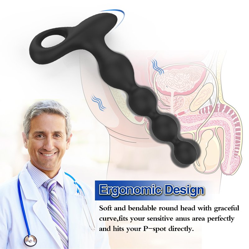 Y.Love Sex Toys Men Vibrator Vagina Electric Male ProstateWaterproof Silicone Anal Toys Butt Plugg for Man Anal G Spot Man Toys