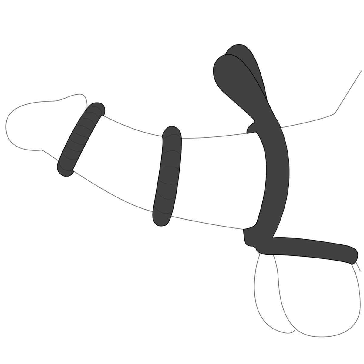 Silicone Cock Ring Gay Exotic Extension Flexible Size Adult Anal Sex Toys Male Penis Cock Ring sex toys for men
