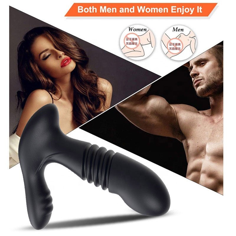 Anal Plug Vibrator With Wireless Remote Control Prostate Sex Toy Tail Vibrator Massager Electric Sex Toy For Men Male Adult