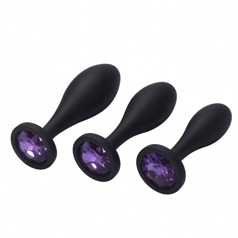 Girlspower Silicone Anal Trainer Butt Plug Anal Plug Sex Toys For Men And Women Sex Adult Toys Unisex 3 Different Size