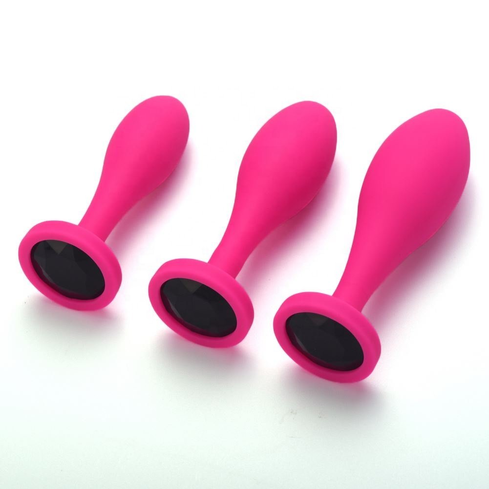 Girlspower Silicone Anal Trainer Butt Plug Anal Plug Sex Toys For Men And Women Sex Adult Toys Unisex 3 Different Size