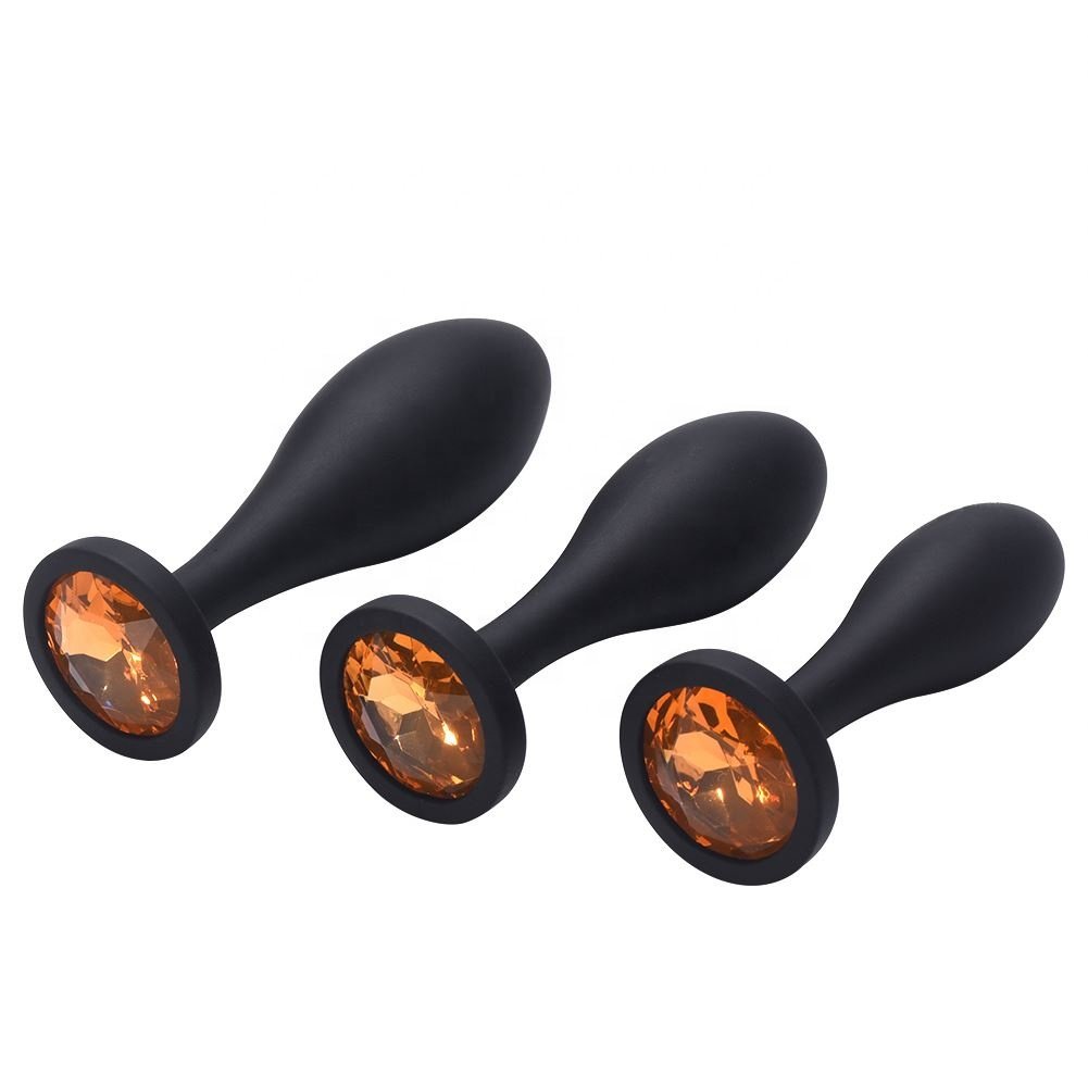 Girlspower Silicone Anal Trainer Butt Plug Anal Plug Sex Toys For Men And Women Sex Adult Toys Unisex 3 Different Size