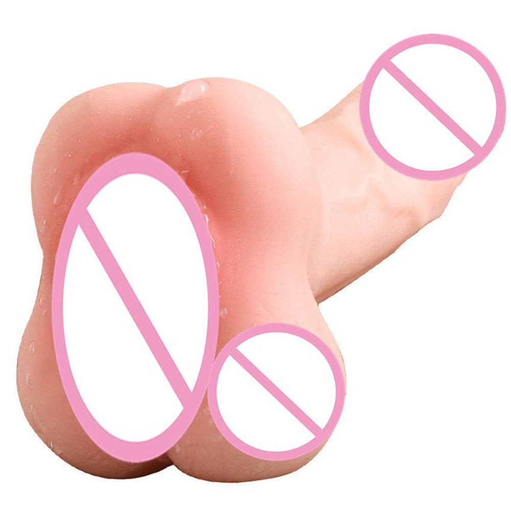 Big Dildo Erotic Double-Layer Silicone Realistic Penis Suction Cup Dick Anal Vagina Pussy Sex Toys For Women Men Masturbator 18+