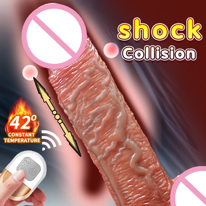 Dildo 8.7 Inch Anal XXL Silicone Huge Realistic Remote Control Big Dildo Vibrator For Women Sex Toy Strap On Thrusting Dildo