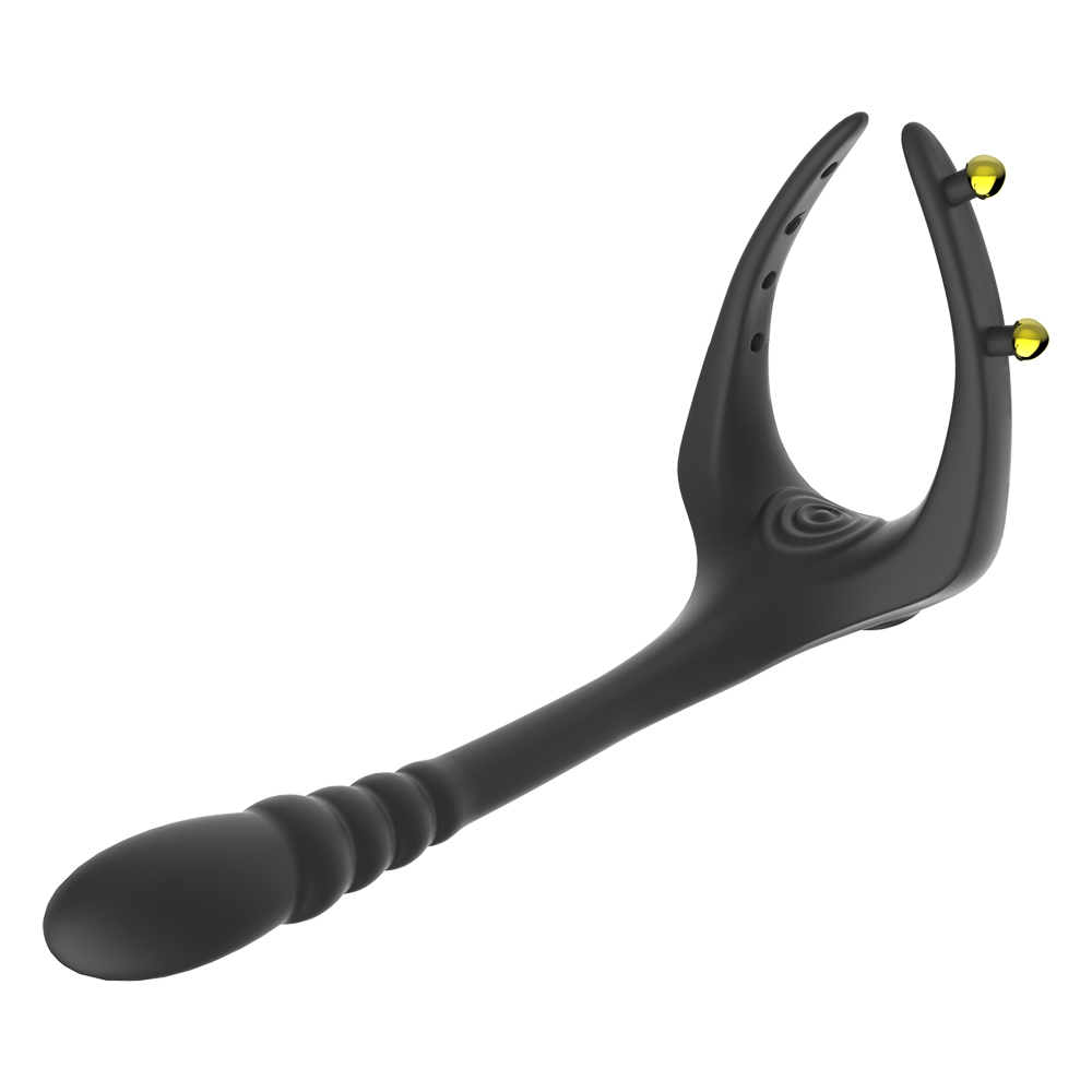 New Sex Toys 18+ Male Sexual Vibrating Cock Ring Mini Strong Vibration Cock Ring Reusable Anal Vibrator Ring For Men
