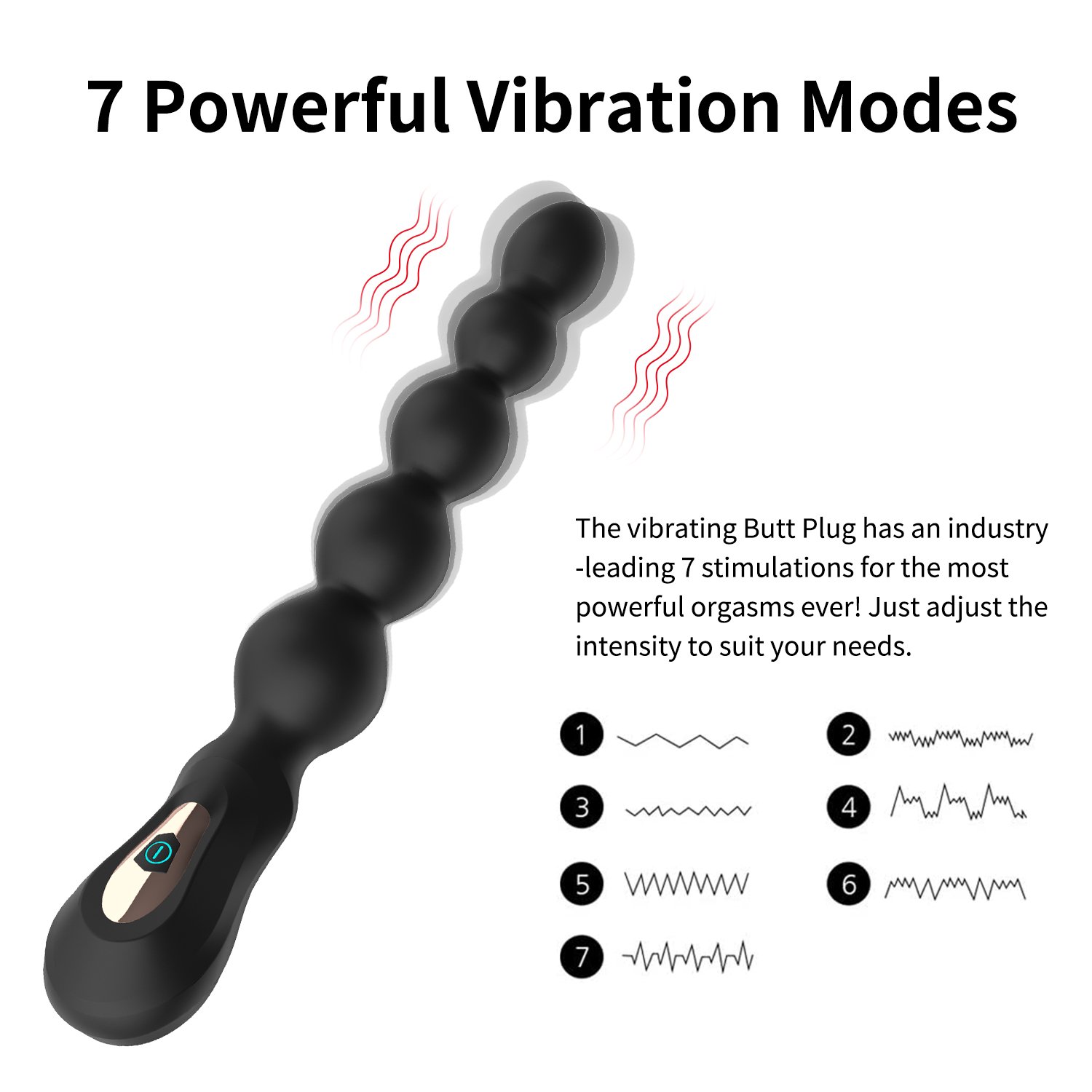 Hot selling Silicone Masturbation Massage chargeable Vibrator Butt Plug Sex Toys For Woman adult man sex toys Anal Plug