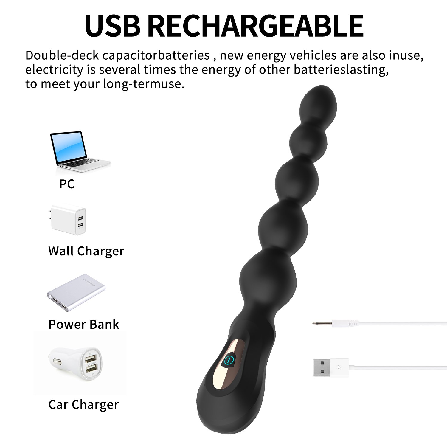 Hot selling Silicone Masturbation Massage chargeable Vibrator Butt Plug Sex Toys For Woman adult man sex toys Anal Plug