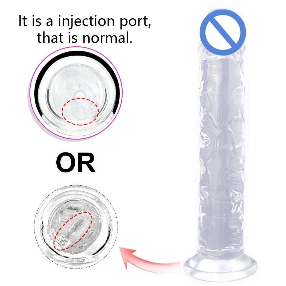 Huge Realistic Dildo Masturbator Anal Sex Toys For Women Crystal Big Dildos For Women