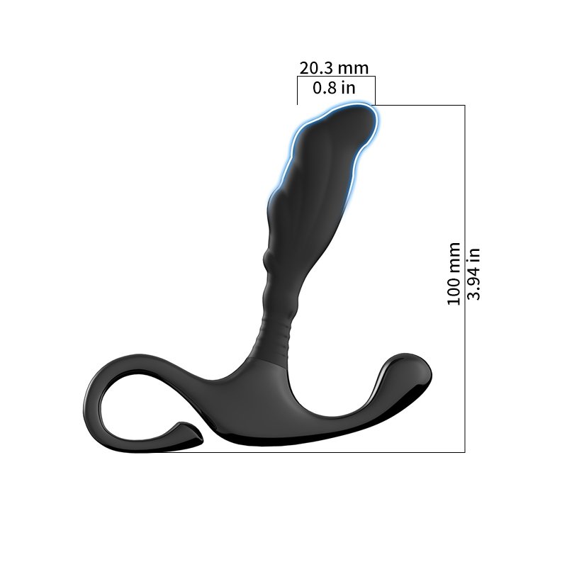 Soft Silicone Anal Massager Butt Plug Vibrator Prostate Massager Anal Male Anal Sex Toys for Men