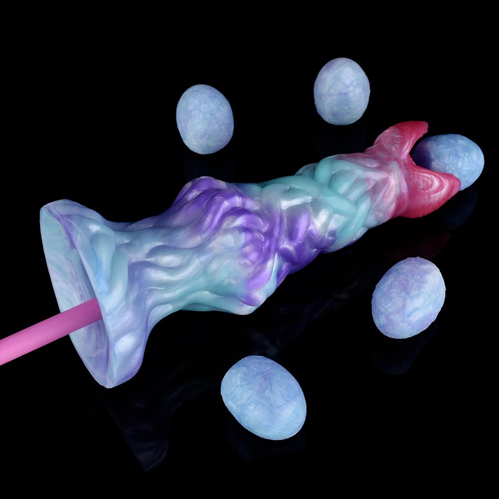 YOCY Fantasy Manual Ovipositor Toy anal Dildo Silicone Lay Egg Anal Plug Giant Alien Dildo Anal Stimulation Adult Sex Toys