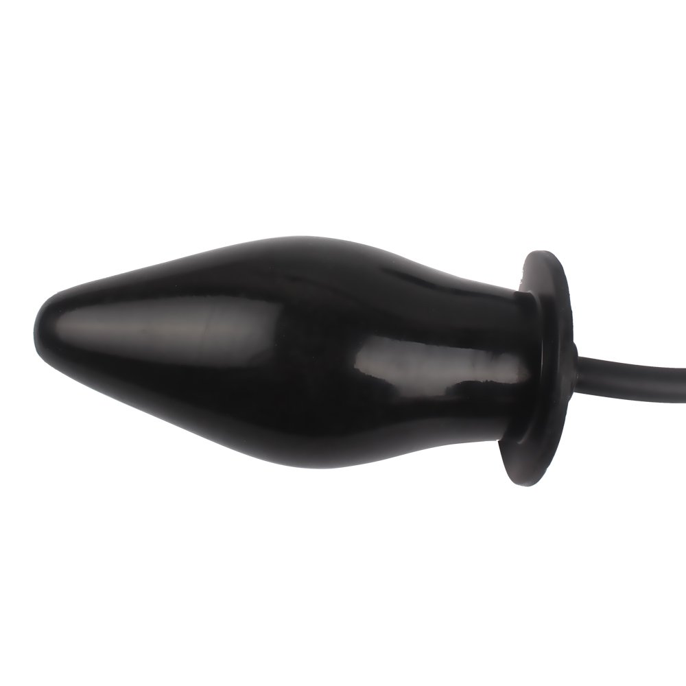 Inflatable Butt Plug Anal Stretcher Plug Silicone Flexible Dildo Sex Toy For Men full body