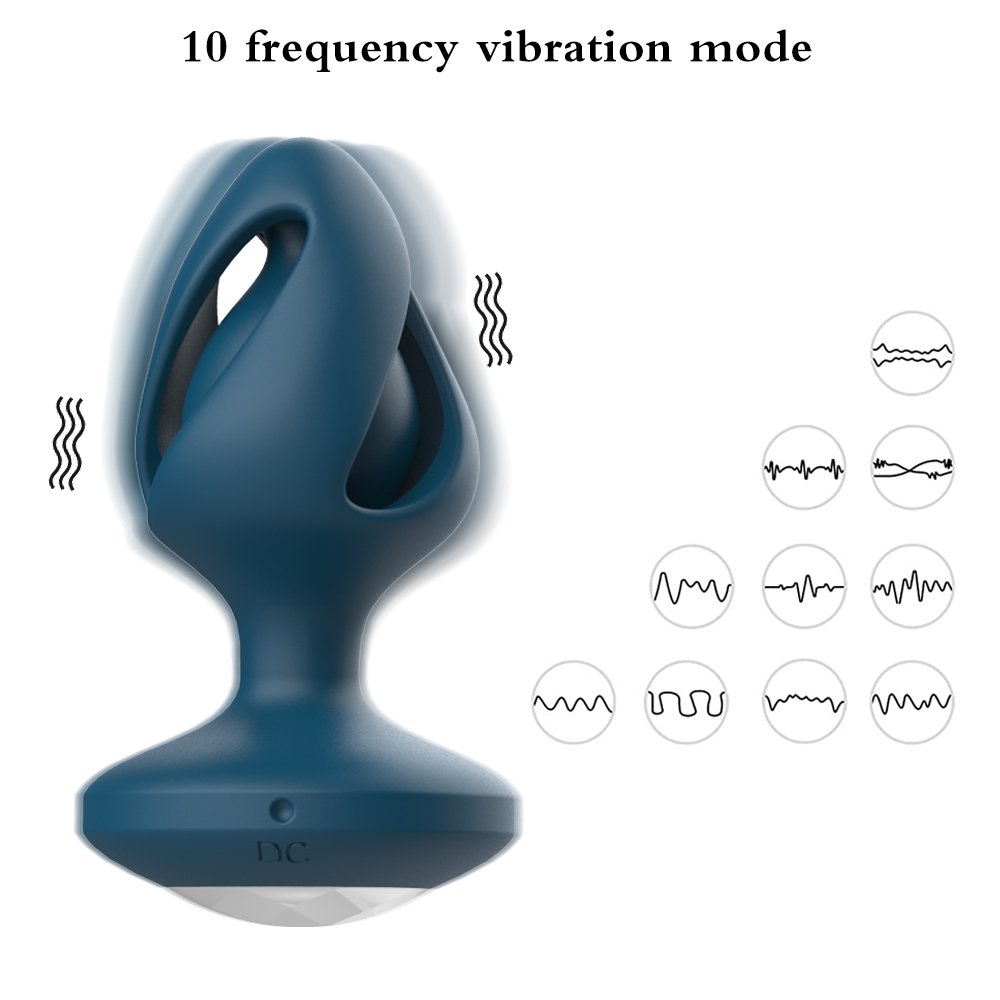 G Spot Masturbate Massager Vagina Stimulator Anal Vibrator Remote Anal Vibrator Butt Plug Sex Toys for Men Women