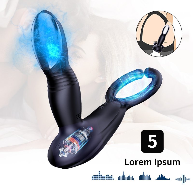 Hot Selling Male Prostate Massager Vibrators Masturbator Anal plug Butt Plug anal sex toys Adult Products