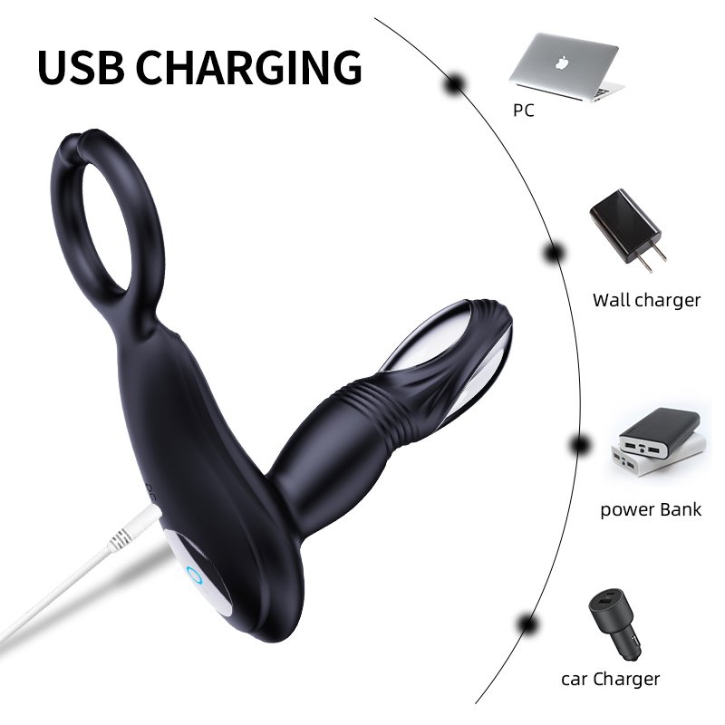 Hot Selling Male Prostate Massager Vibrators Masturbator Anal plug Butt Plug anal sex toys Adult Products