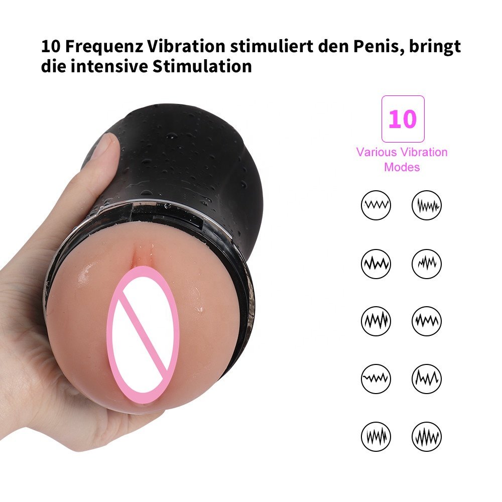 Sex Toys Hot Selling New Design Vagina Electric Male Masturbator Cup with Sexual Voice for Man