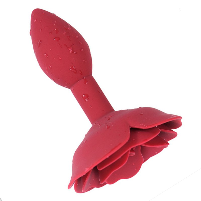 Big Anal Toy Rose Shape Butt Plug Sexy Anal Tail Man Prostate Massager Sex Toys For Woman Couple Gay Dilator