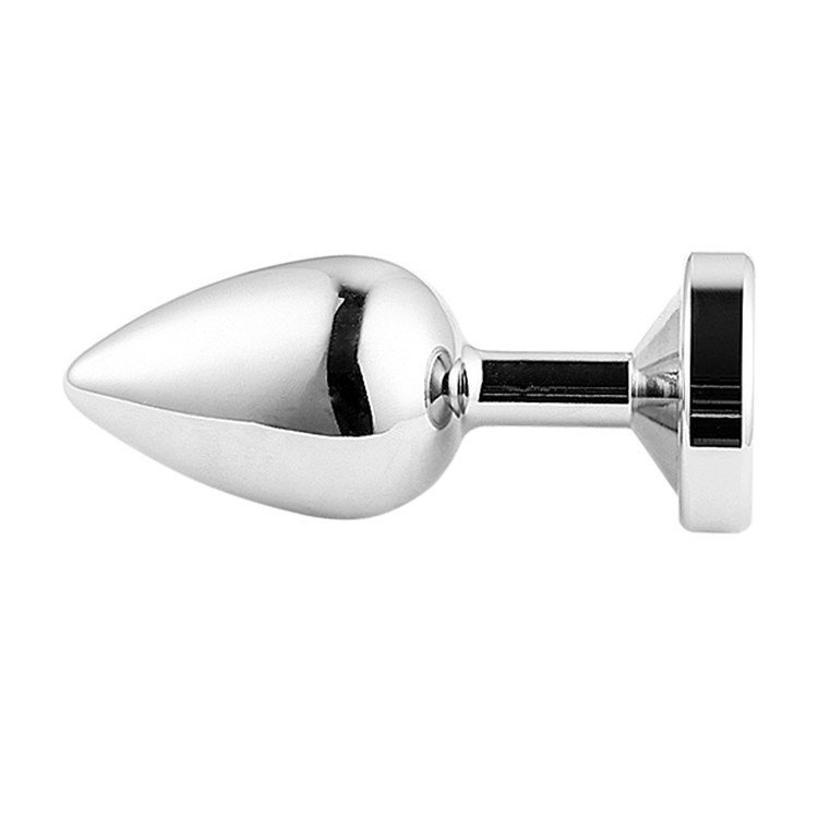 Wholesale 3 Different Sizes Adult Anal Sex Toy Flashing Light Anal Butt Plug Metal Anal Plug With Light