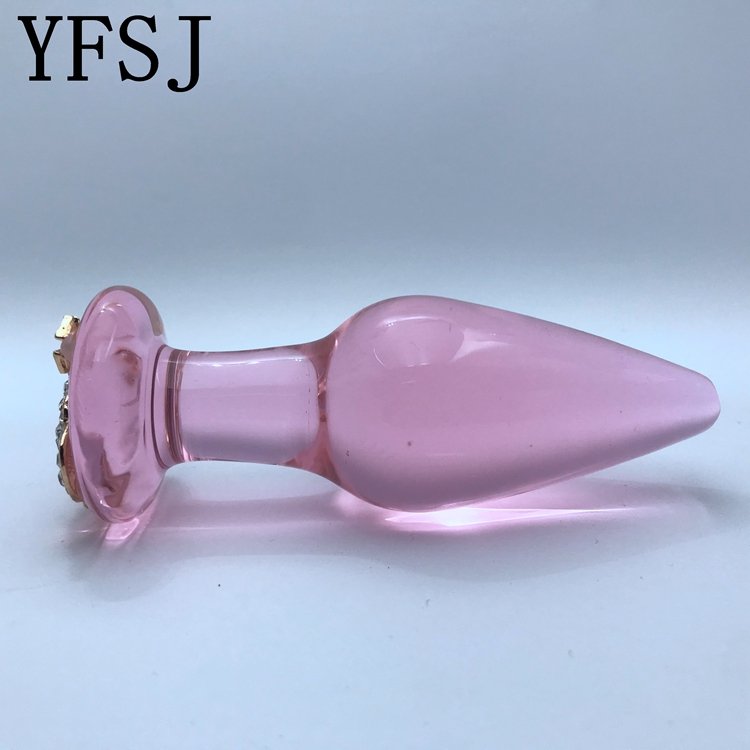 High-grade Crystal Sex Toys Masturbation Stimulate G Spot Vagina Glass Dildos For Women