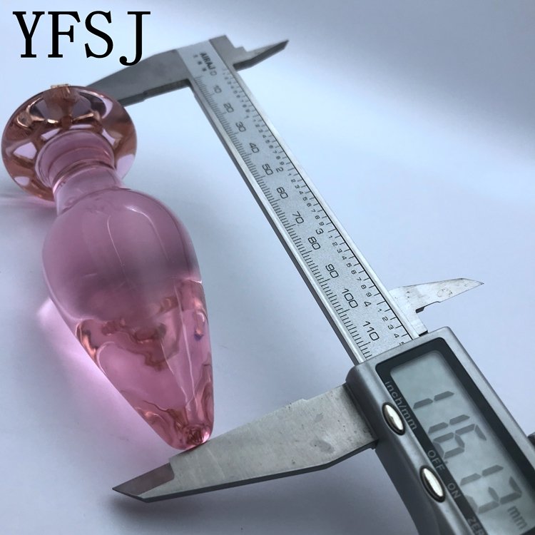High-grade Crystal Sex Toys Masturbation Stimulate G Spot Vagina Glass Dildos For Women