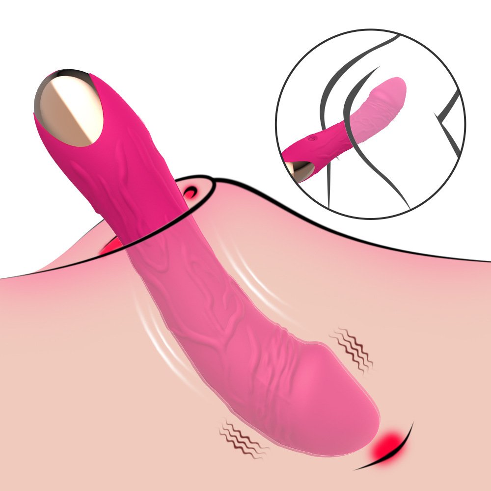 YPM New Rabbit Realistic Dildo Vibrator Heating Huge Big Penis 9 vibrating mode Sex Toys for Woman Female Masturbation
