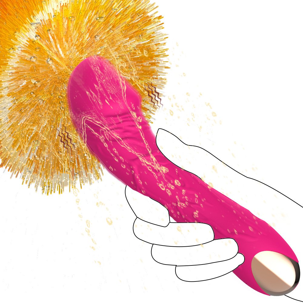 YPM New Rabbit Realistic Dildo Vibrator Heating Huge Big Penis 9 vibrating mode Sex Toys for Woman Female Masturbation