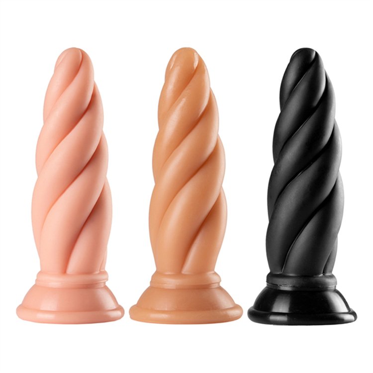 Hot Selling PVC Dildo Anal Butt Plug Men and Women Anal Sex Toys For Couple Realistic Dildo Adult Masturbators