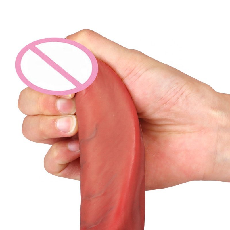 Skin Feeling Liquid Silicone Vagina Anal Masturbation Penis Realistic Dildo Sex Toys for Women