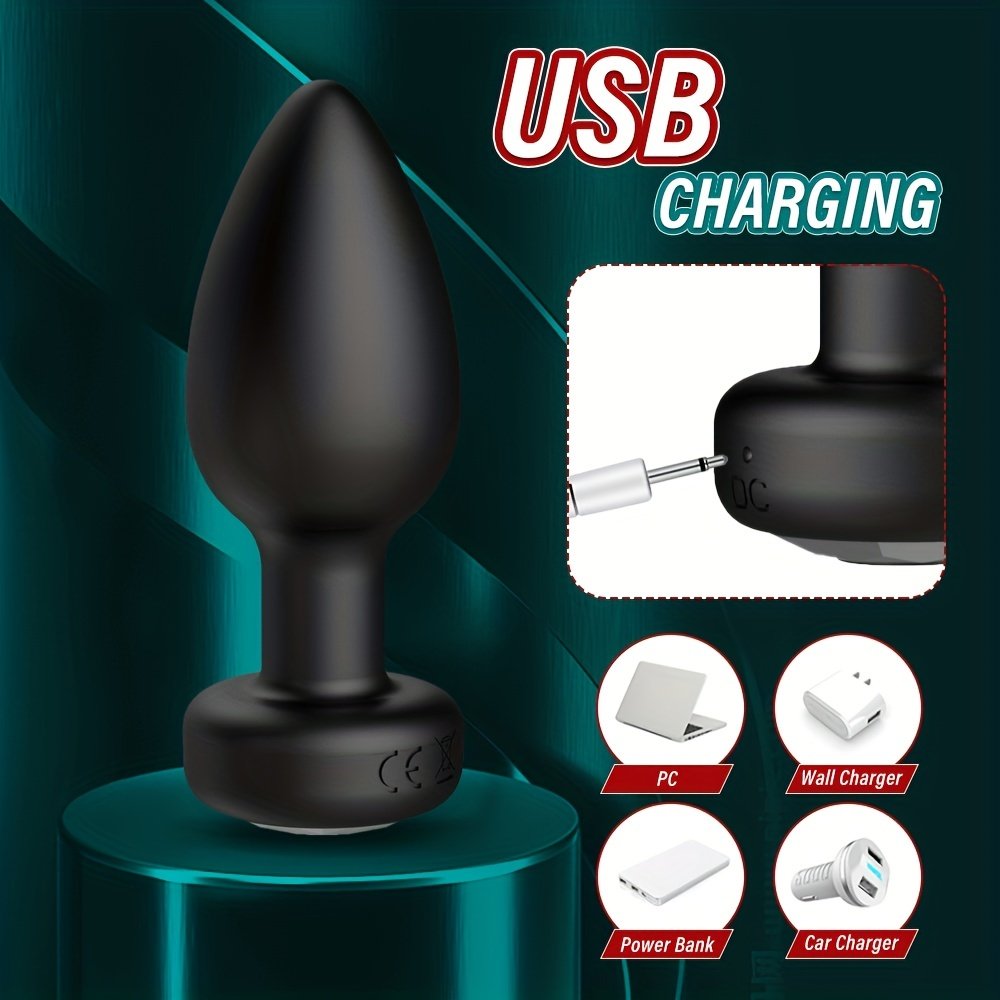 Anal Plug Vibrators With Remote Control Flirting Frequency Conversion Silicone Vaginal Anal Massager Sex Toys for Men supplier