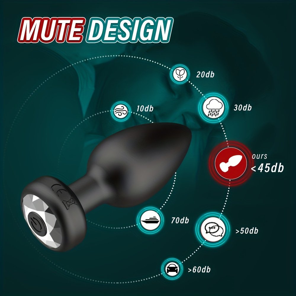 Anal Plug Vibrators With Remote Control Flirting Frequency Conversion Silicone Vaginal Anal Massager Sex Toys for Men supplier