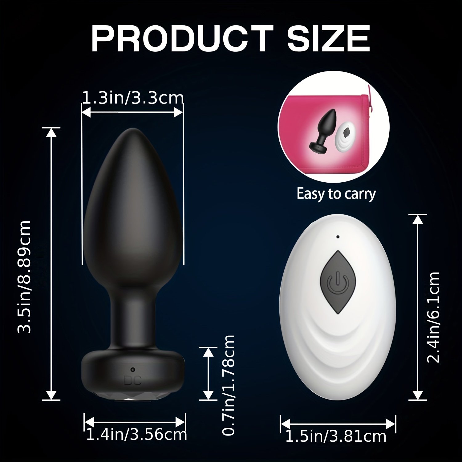 Anal Plug Vibrators With Remote Control Flirting Frequency Conversion Silicone Vaginal Anal Massager Sex Toys for Men supplier