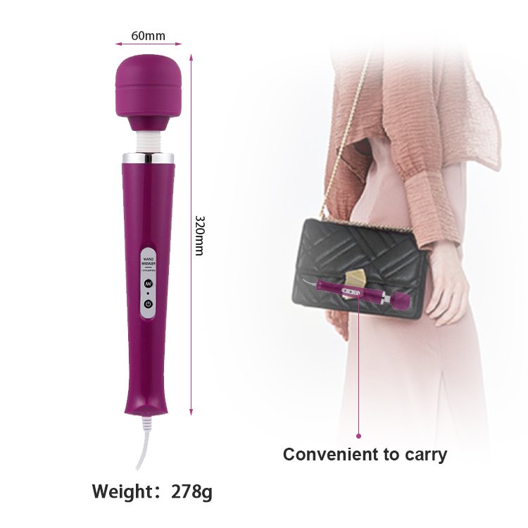 SUMMER VIBE manual-wired control wand handheld massager products silicone vibrator massage products adult sex toys for women