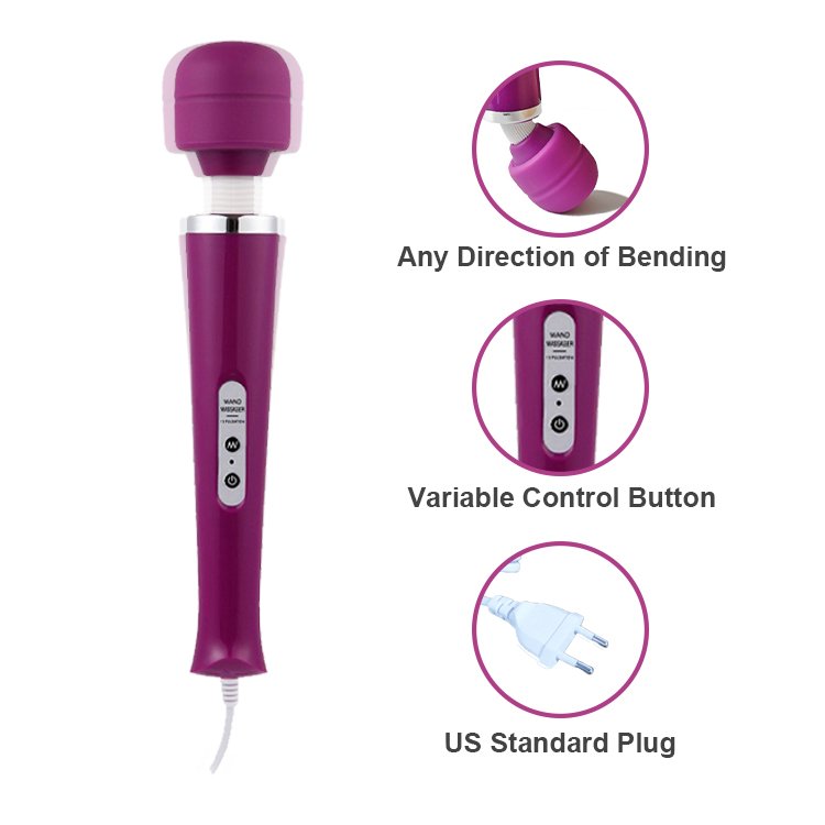 SUMMER VIBE manual-wired control wand handheld massager products silicone vibrator massage products adult sex toys for women