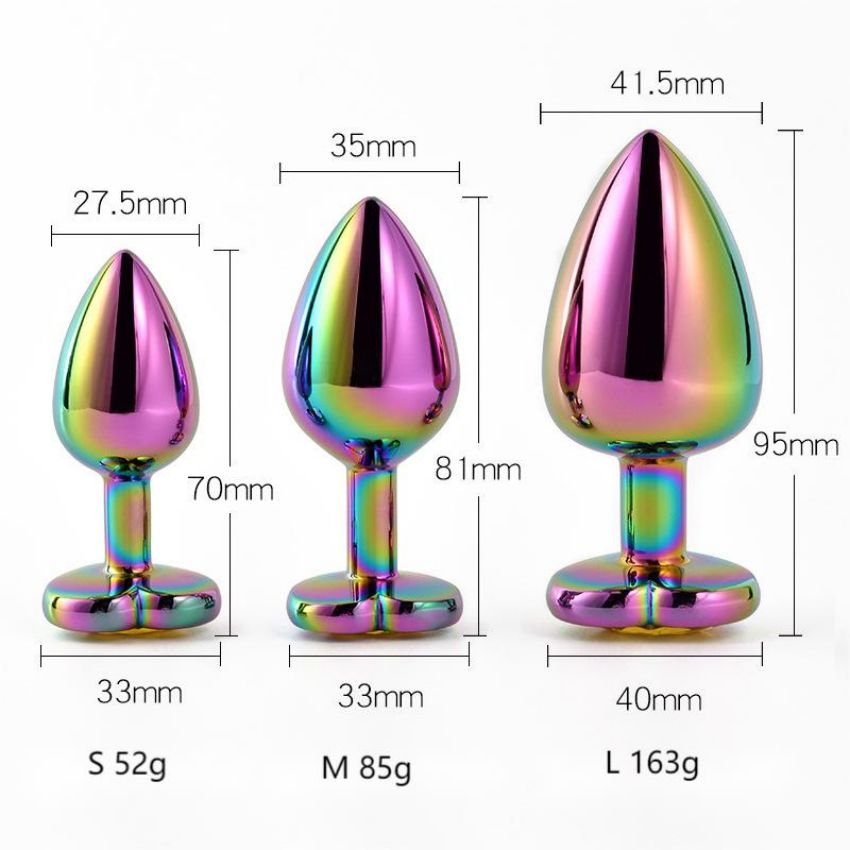 Sex Toy Gay Anal Plugs Outdoor Adult 18+ Products Butt Plug Panties Colorful Metal Adult Products Sex Toys For Woman And Men