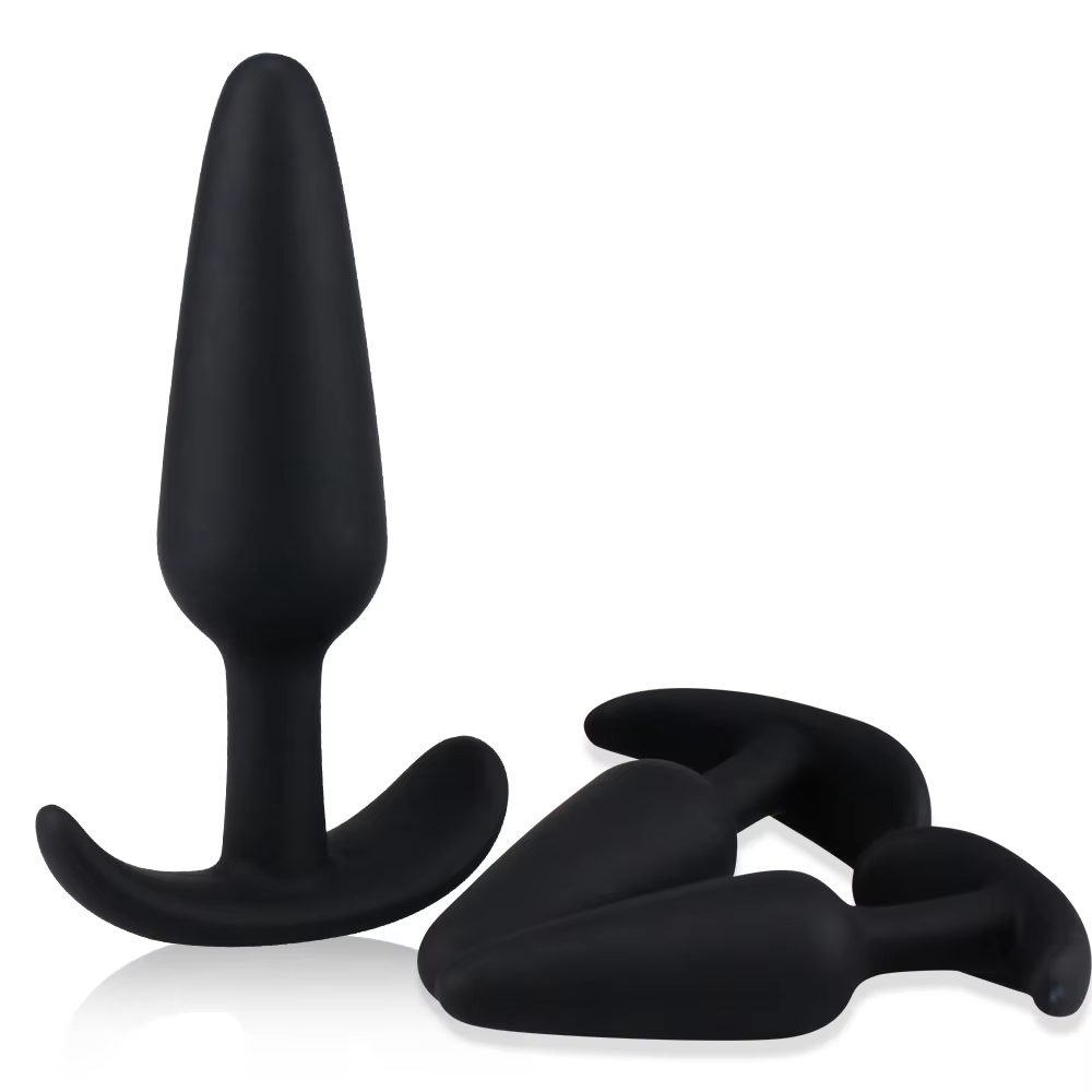T Shape Anal Plug 3 Sizes Soft Silicone Butt Plug Stimulator Anal Sex Toys Prostate Massager Dildo For Women Men Adult Sex Toys