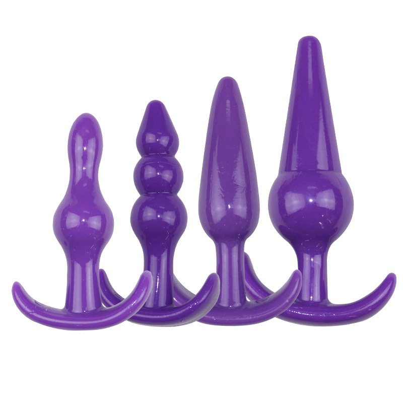 7Pcs Set Safe Silicone Butt Plug Dildo Masturbation Anal Plug Vaginal Plug Sex Toys For Woman Men Anal Dilator Toys