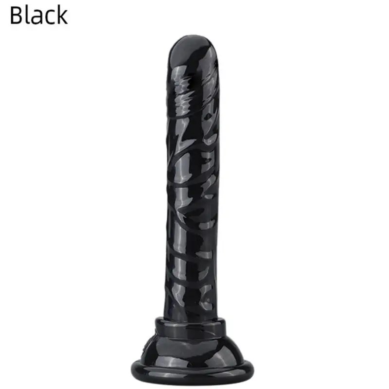 Simulated Eggless Wearing Crystal Sucker Mini Dildo Masurbabion Massager For Adult Anal Plug Sex Toys