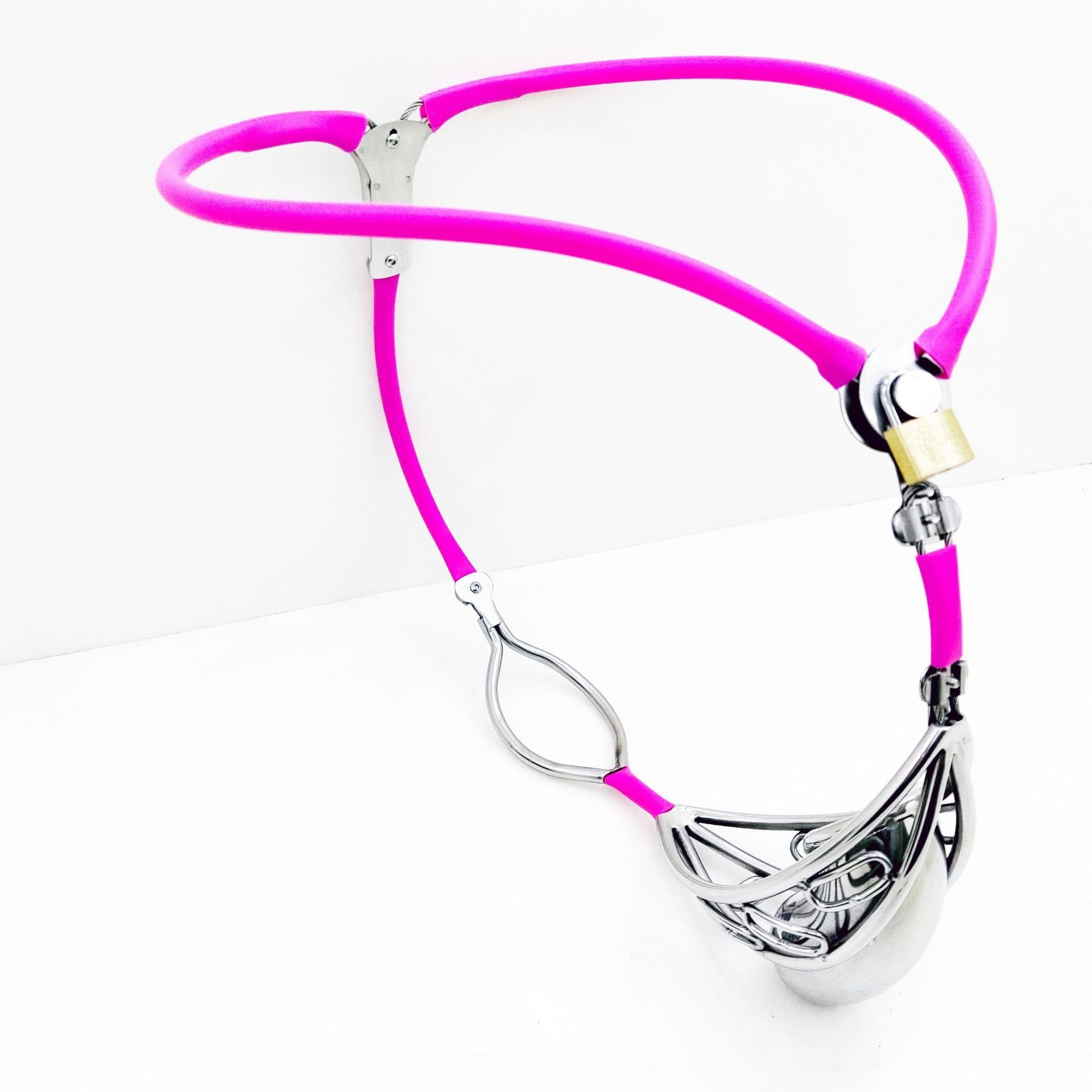 New Male Stainless Steel Chastity Underwear Chastity Belt Abstinence Pants Adult Sex For Men
