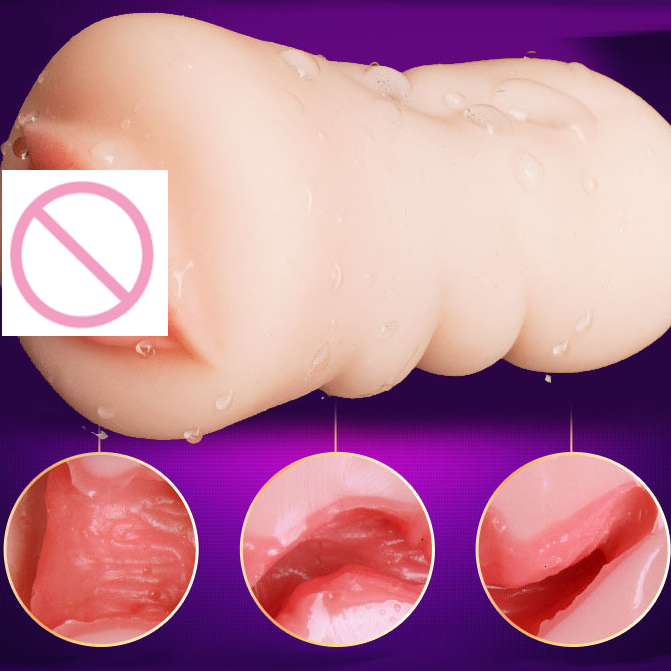Male Masturbator Realistic Vagina Anal Silicone Soft Tight Pussy Adult Sex Toys For Men Masturbating